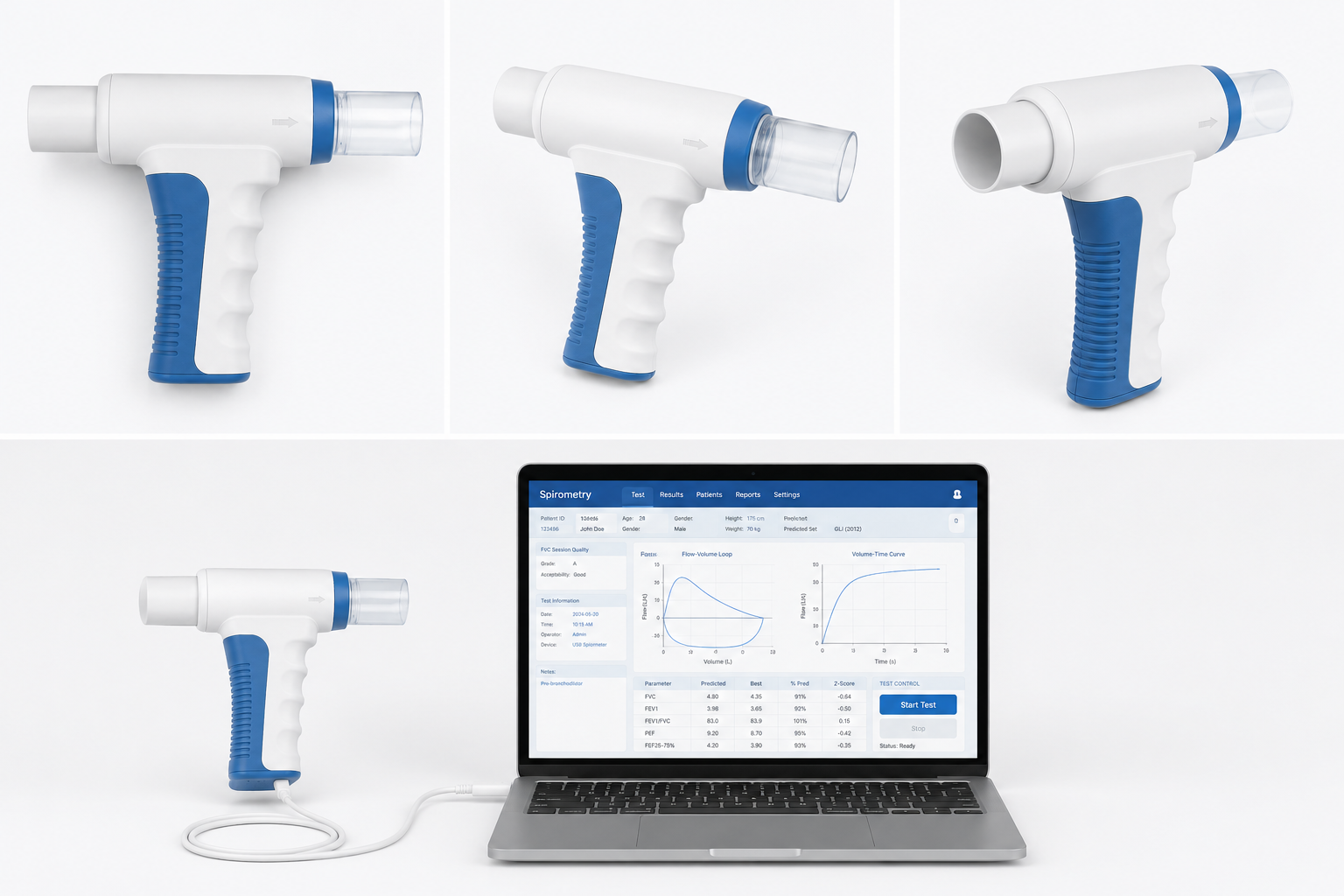 BreathEzy Digital Spirometer